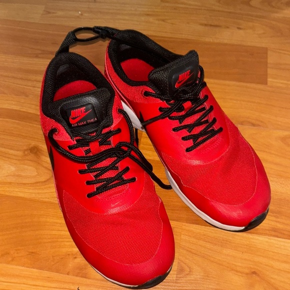 Nike Shoes - Nike Air Max Thea  University Red/Black Sneaker Size 6
